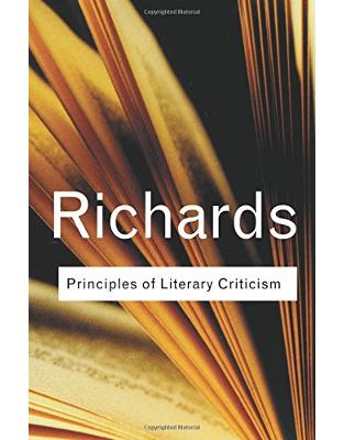 Principles of Literary Criticism Principles of Literary Criticism