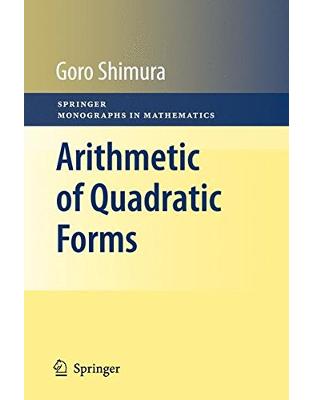 Arithmetic of Quadratic Forms Arithmetic of Quadratic Forms