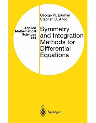 Symmetry and Integration Methods for Differential Equations Symmetry and Integration Methods for Differential Equations