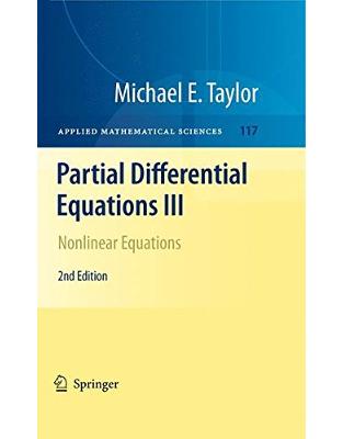 Partial Differential Equations III Partial Differential Equations III