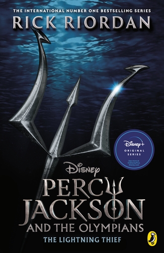 Coperta cărții "Percy Jackson and the Olympians: The Lightning Thief" de autor necunoscut