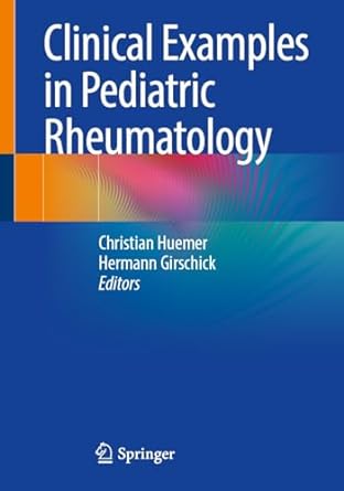 Coperta cărții "Clinical Examples in Pediatric Rheumatology" de autor necunoscut