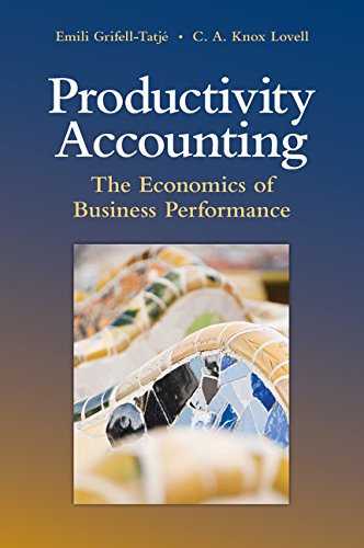 Coperta cărții "Productivity Accounting: The Economics of Business Performance" de autor necunoscut