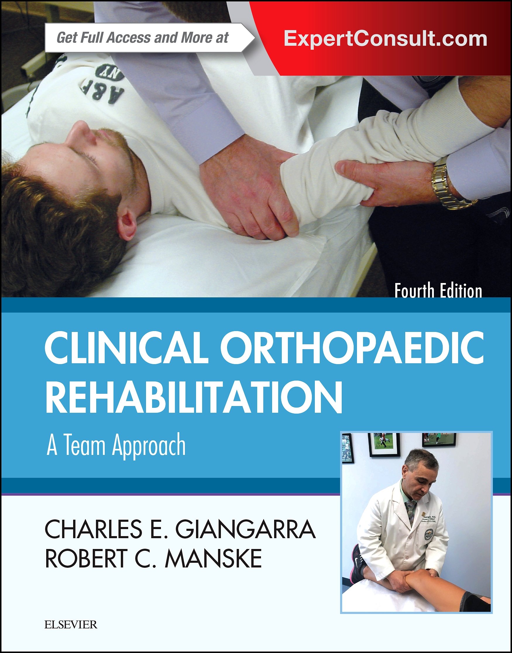 Coperta cărții "Clinical Orthopaedic Rehabilitation: A Team Approach, 4e" de autor necunoscut
