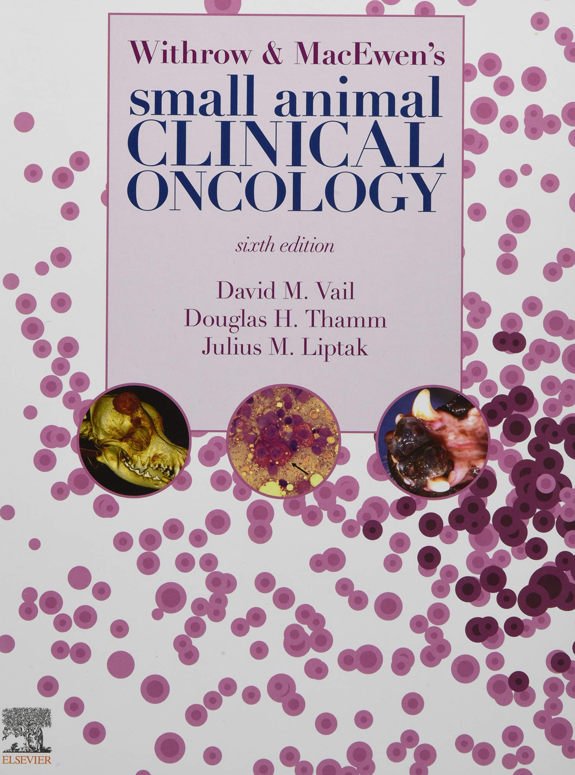 Coperta cărții "Withrow and MacEwen&#039;s Small Animal Clinical Oncology" de autor necunoscut