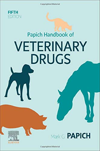 Coperta cărții "Papich Handbook of Veterinary Drugs: Small and Large Animal" de autor necunoscut