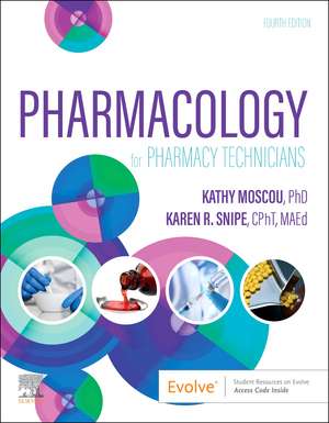 Coperta cărții "Pharmacology for Pharmacy Technicians" de autor necunoscut