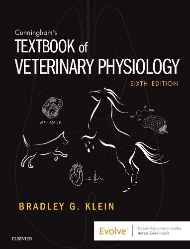 Coperta cărții "Cunningham&#039;s Textbook of Veterinary Physiology" de autor necunoscut