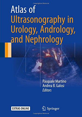 Coperta cărții "Atlas of Ultrasonography in Urology, Andrology, and Nephrology" de autor necunoscut