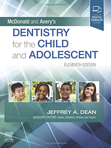 Coperta cărții "McDonald and Avery&#039;s Dentistry for the Child and Adolescent" de autor necunoscut