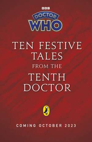 Coperta cărții "Doctor Who: Ten Days of Christmas" de autor necunoscut