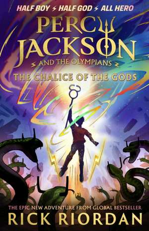 Coperta cărții "Percy Jackson and the Olympians: The Chalice of the Gods" de autor necunoscut