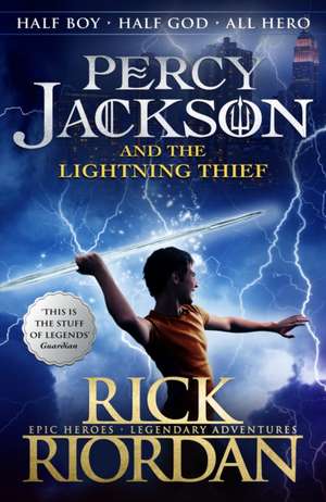 Coperta cărții "The Lightning Thief : Percy Jackson and the Olympians vol 1" de autor necunoscut