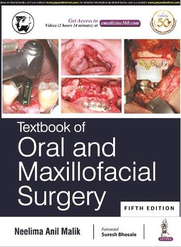 Coperta cărții "Textbook of Oral and Maxillofacial Surgery" de autor necunoscut