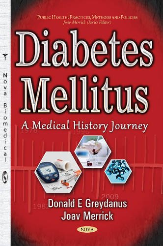 Coperta cărții "Diabetes Mellitus: A Medical History Journey" de autor necunoscut