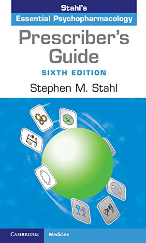 Coperta cărții "Prescriber&amp;#146;s Guide: Stahl&amp;#146;s Essential Psychopharmacology, Seventh Edition" de autor necunoscut