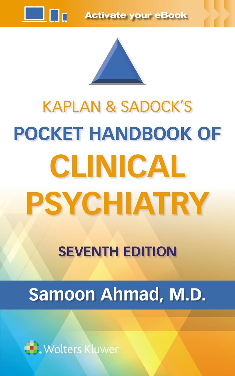 Coperta cărții "Kaplan &amp; Sadock&amp;#146;s Pocket Handbook of Clinical Psychiatry" de autor necunoscut