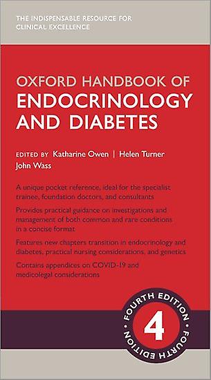 Coperta cărții "Oxford Handbook of Endocrinology and Diabetes- Fourth Edition" de autor necunoscut