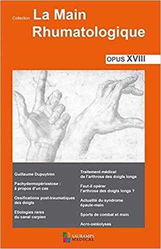 Coperta cărții "LA MAIN RHUMATOLOGIQUE OPUS XVIII" de autor necunoscut