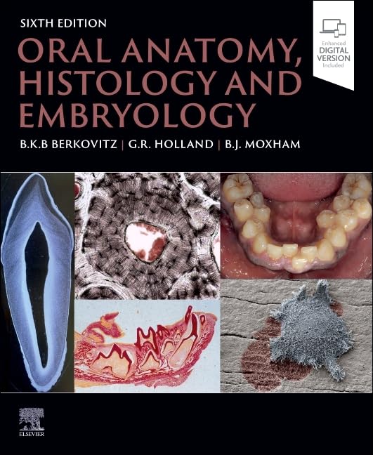 Coperta cărții "Oral Anatomy, Histology and Embryology" de autor necunoscut