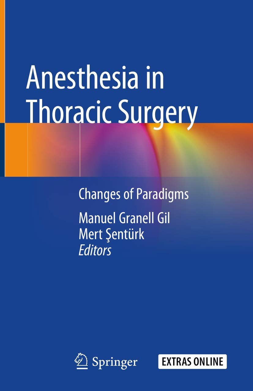 Coperta cărții "Anesthesia in Thoracic Surgery: Changes of Paradigms" de autor necunoscut