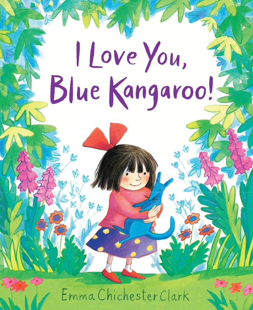 Coperta cărții "I Love You, Blue Kangaroo!" de autor necunoscut