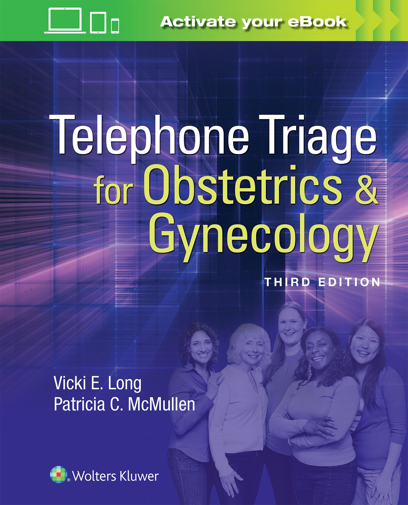 Coperta cărții "Telephone Triage for Obstetrics &amp; Gynecology" de autor necunoscut