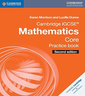 Coperta cărții "Cambridge IGCSE&amp;#174; Mathematics Core Practice Book (Cambridge International IGCSE)" de autor necunoscut
