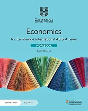 Coperta cărții "Cambridge International AS &amp; A Level Economics Workbook with Digital Access (2 Years)" de autor necunoscut