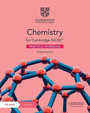 Coperta cărții "Cambridge IGCSE&amp;#153; Chemistry Practical Workbook with Digital Access (2 Years) (Cambridge International IGCSE)" de autor necunoscut