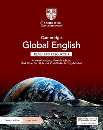 Coperta cărții "Cambridge Global English Teacher&#039;s Resource 9 with Digital Access: for Cambridge Primary and Lower Secondary English as a Second Language (Cambridge Lower Secondary Global English)" de autor necunoscut