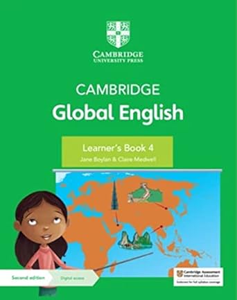 Coperta cărții "Cambridge Global English Learner&#039;s Book 4 with Digital Access (1 Year): for Cambridge Primary English as a Second Language (Cambridge Primary Global English)" de autor necunoscut