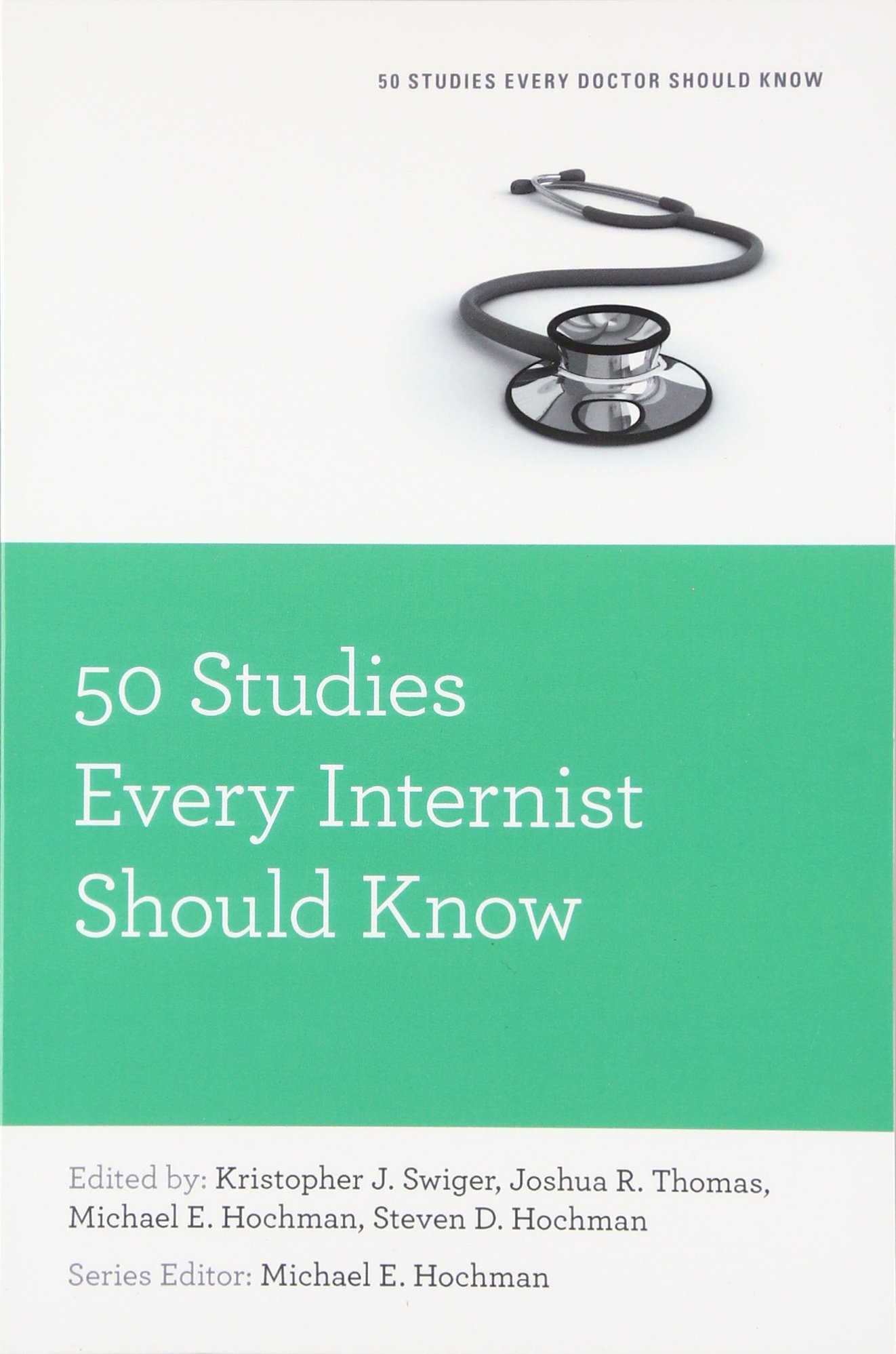 Coperta cărții "50 Studies Every Internist Should Know" de autor necunoscut