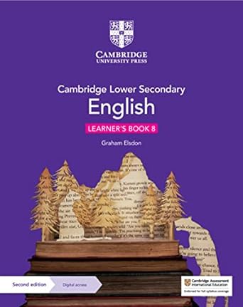 Coperta cărții "Cambridge Lower Secondary English Learner&#039;s Book 8 with Digital Access (1 Year)" de autor necunoscut