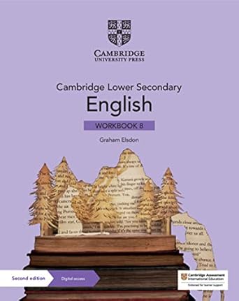 Coperta cărții "Cambridge Lower Secondary English Workbook 8 with Digital Access (1 Year)" de autor necunoscut