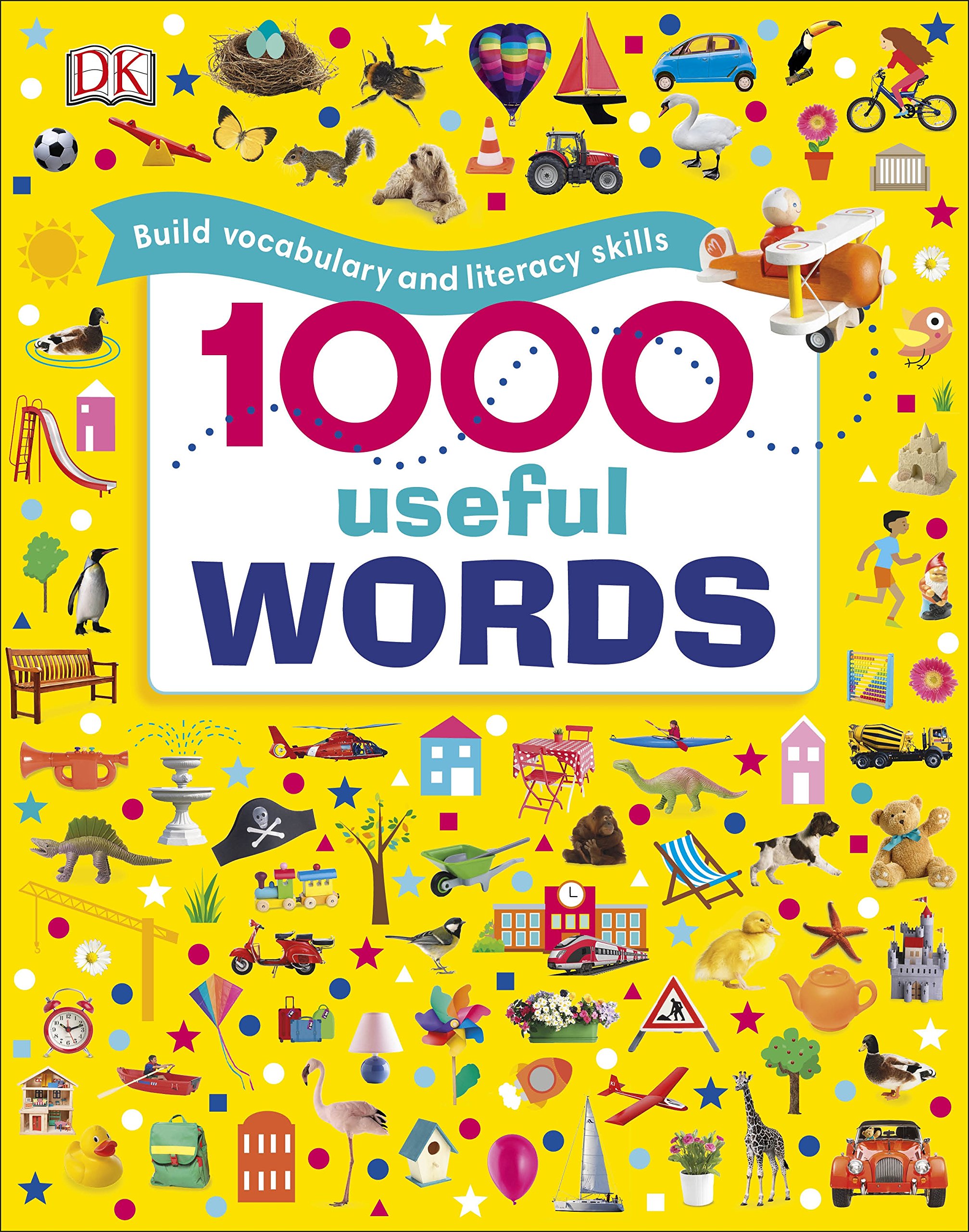 Coperta cărții "1000 Useful Words: Build Vocabulary and Literacy Skills" de autor necunoscut