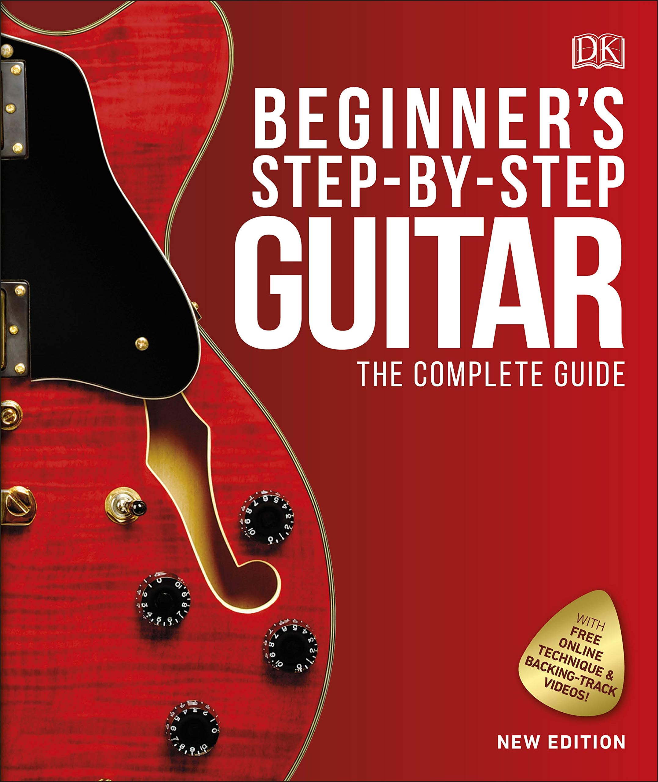 Coperta cărții "Beginner&amp;#146;s Step-by-Step Guitar: The Complete Guide" de autor necunoscut
