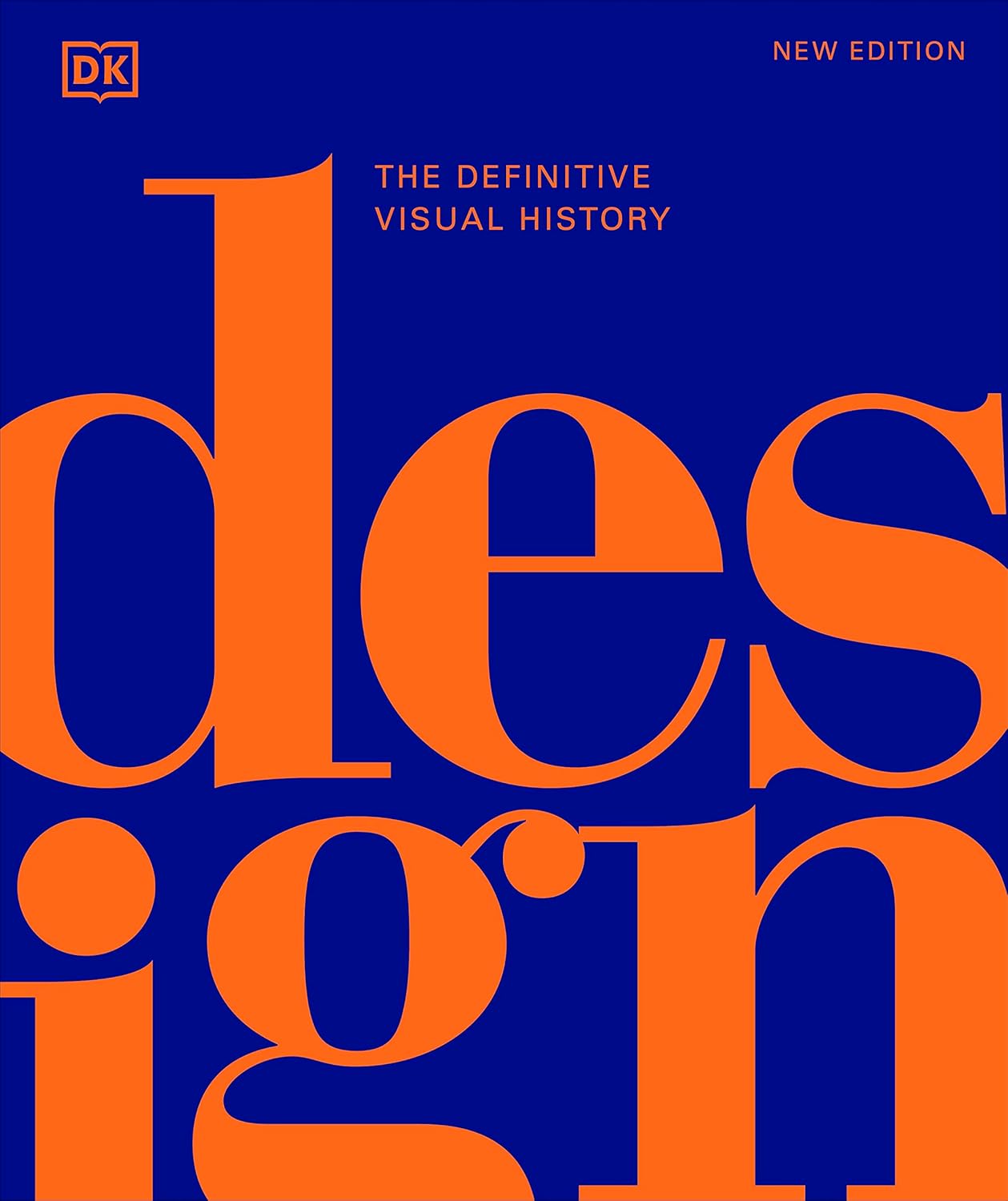 Coperta cărții "Design: The Definitive Visual History" de autor necunoscut