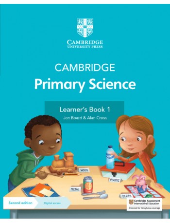 Coperta cărții "Cambridge Primary Science Learner&#039;s Book 1 with Digital Access (1 Year) 2nd Edition" de autor necunoscut