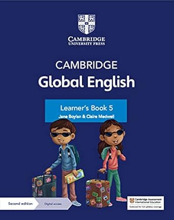 Coperta cărții "Cambridge Global English Learner&#039;s Book 5: For Cambridge Primary English As a Second Language" de autor necunoscut