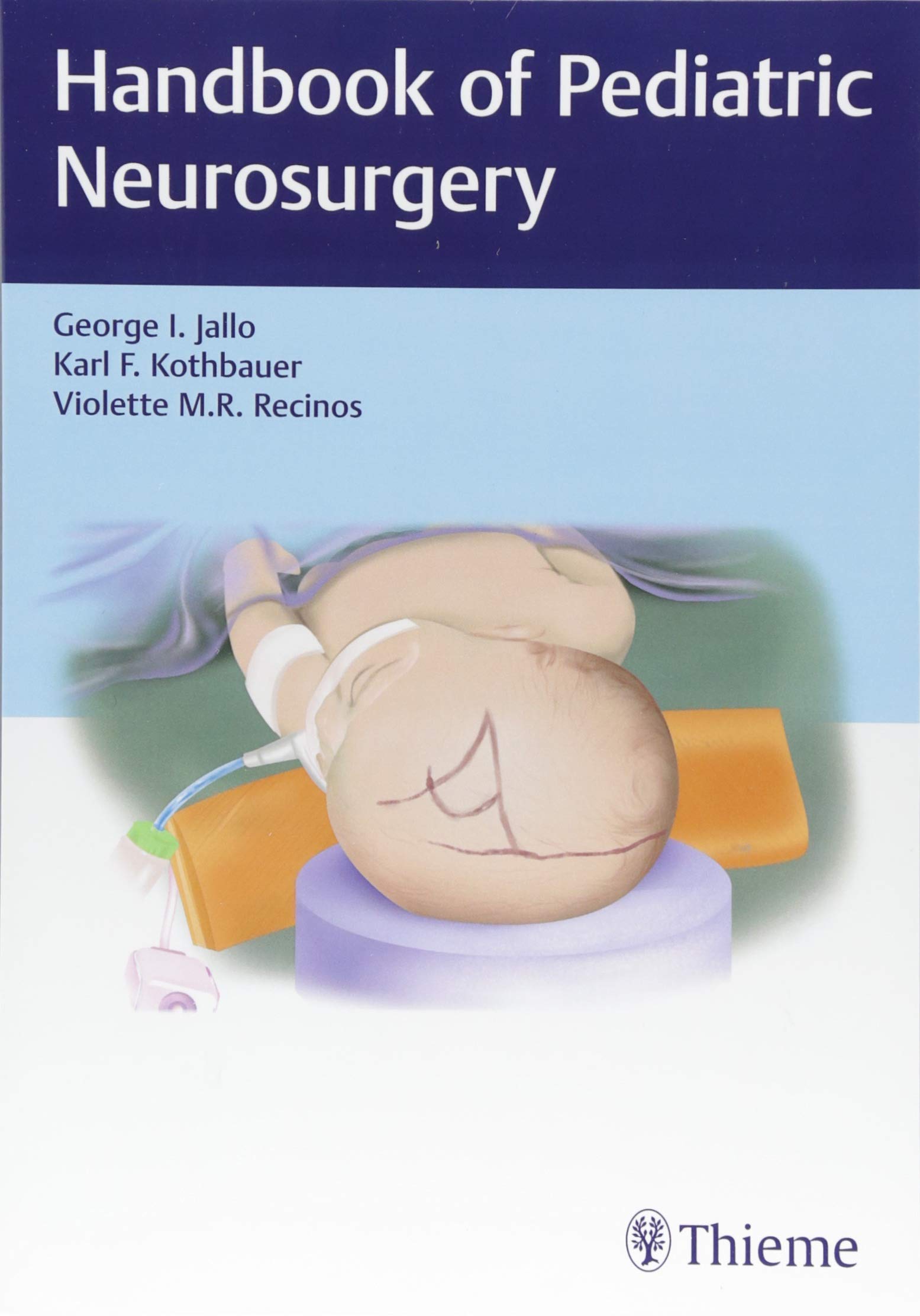 Coperta cărții "Handbook of Pediatric Neurosurgery" de autor necunoscut