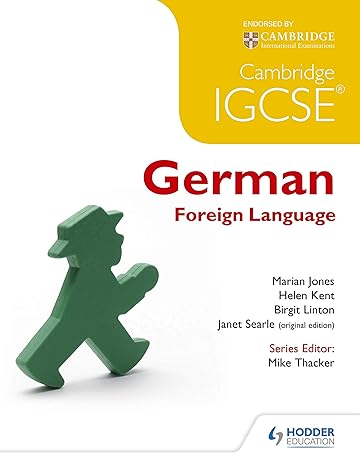 Coperta cărții "Cambridge IGCSE&amp;#174; German Foreign Language" de autor necunoscut