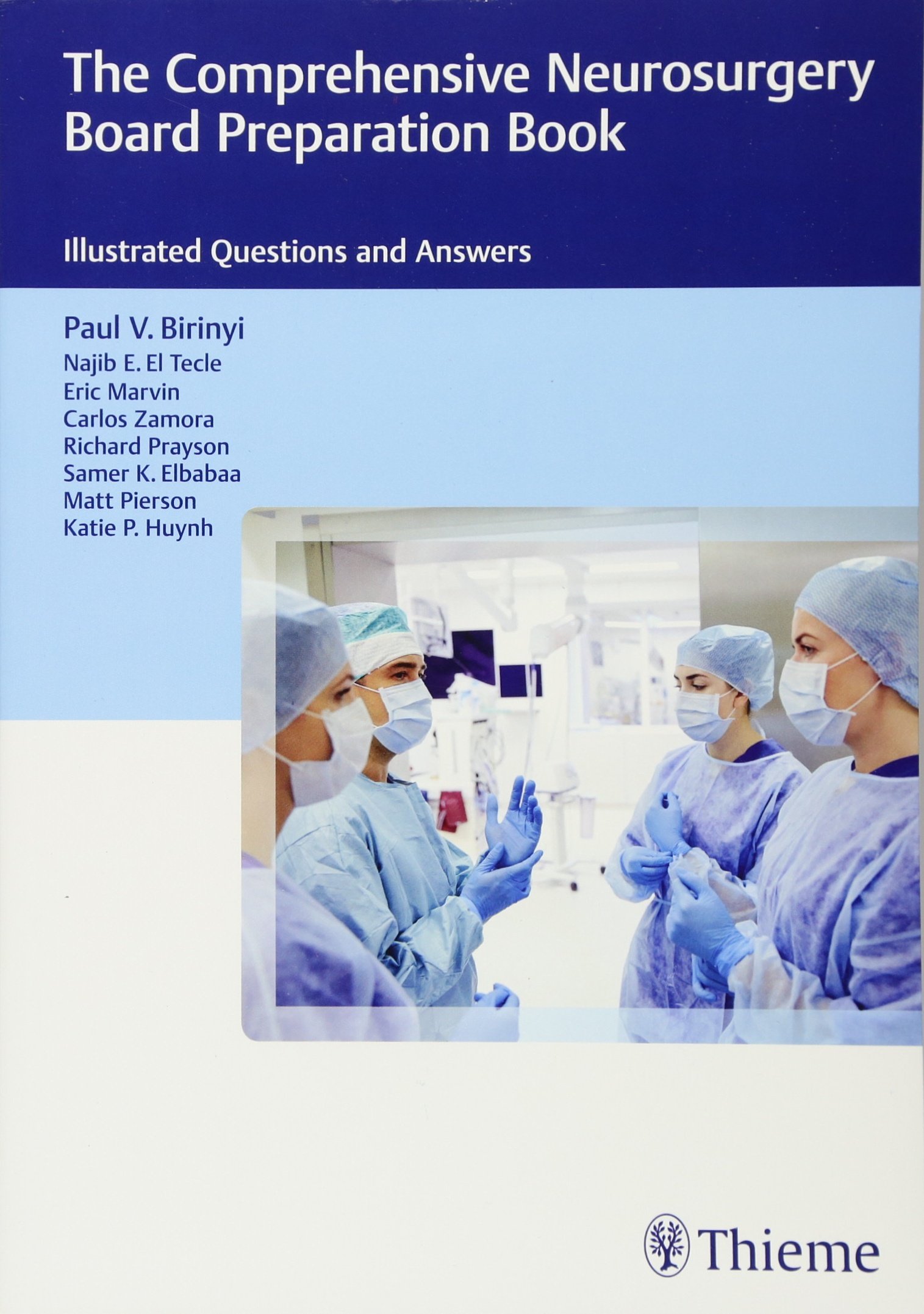 Coperta cărții "The Comprehensive Neurosurgery Board Preparation Book: Illustrated Questions and Answers" de autor necunoscut
