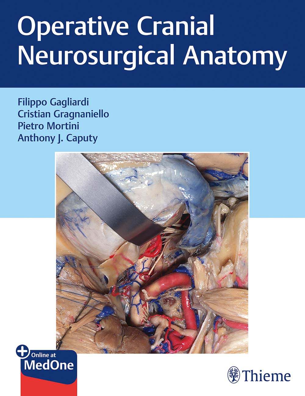 Coperta cărții "Operative Cranial Neurosurgical Anatomy" de autor necunoscut