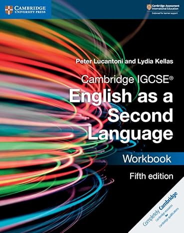 Coperta cărții "Cambridge IGCSE&amp;#174; English as a Second Language Workbook (Cambridge International IGCSE)" de autor necunoscut