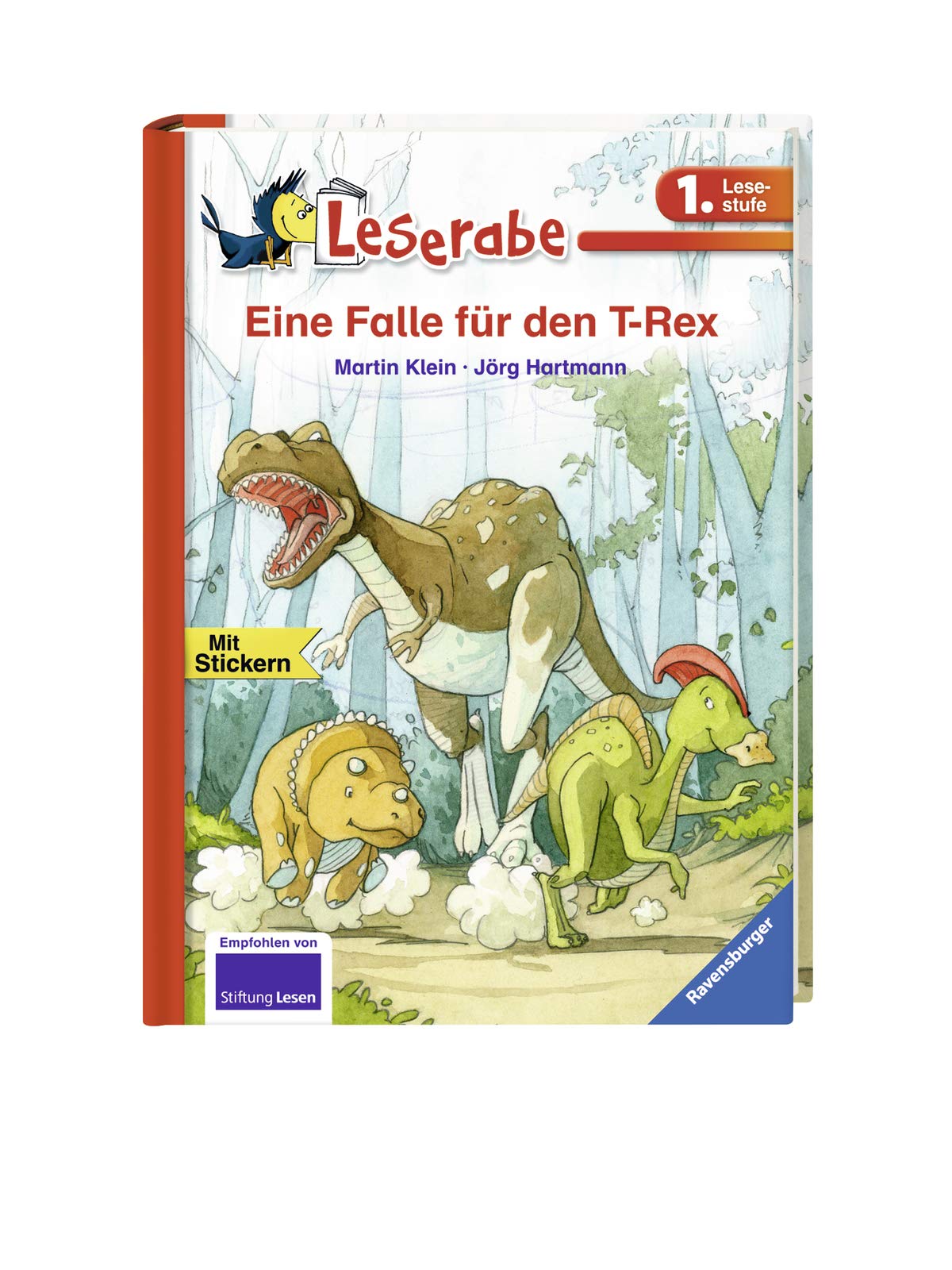 Coperta cărții "Eine Falle f&amp;#65533;r den T-Rex" de autor necunoscut