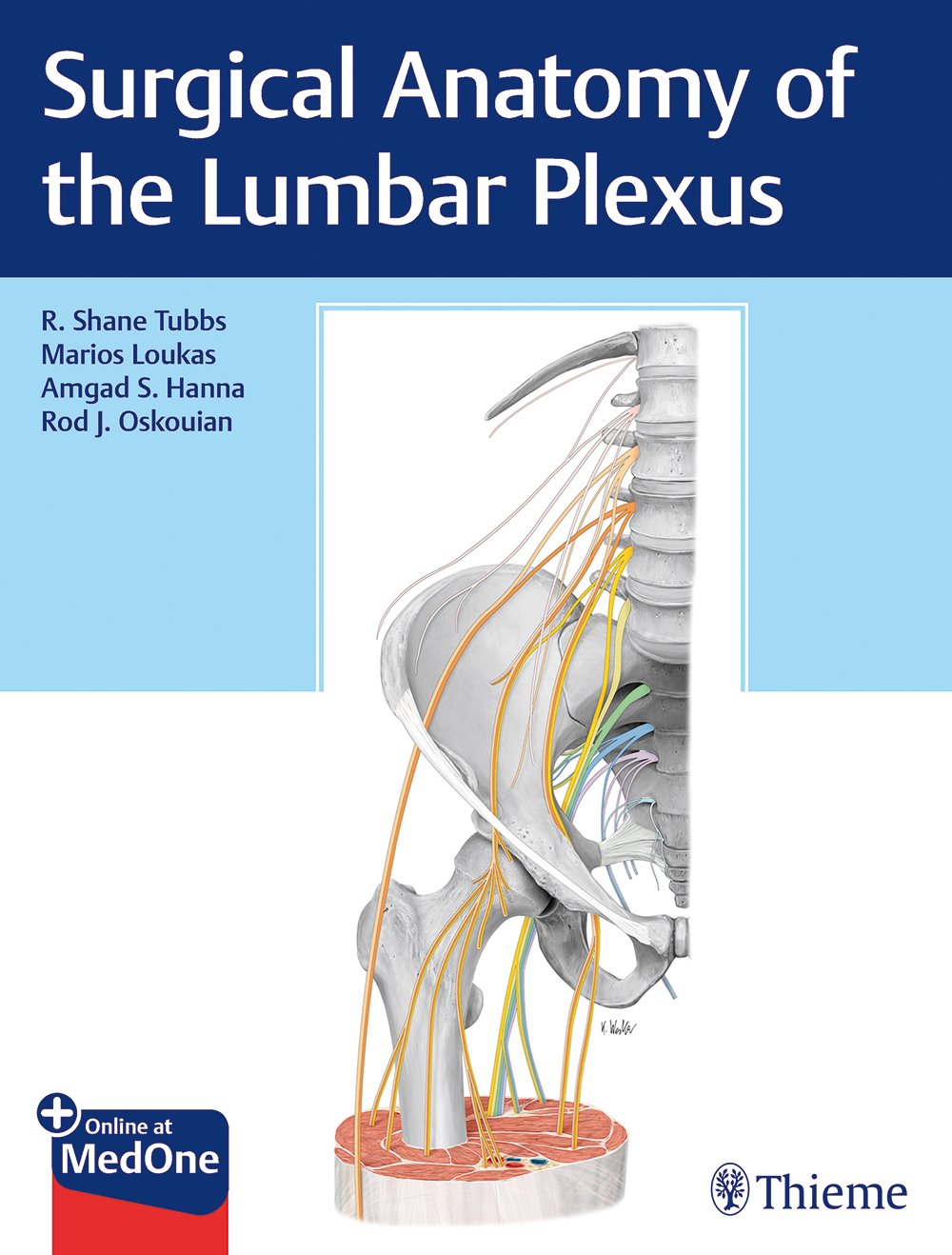 Coperta cărții "Surgical Anatomy of the Lumbar Plexus" de autor necunoscut