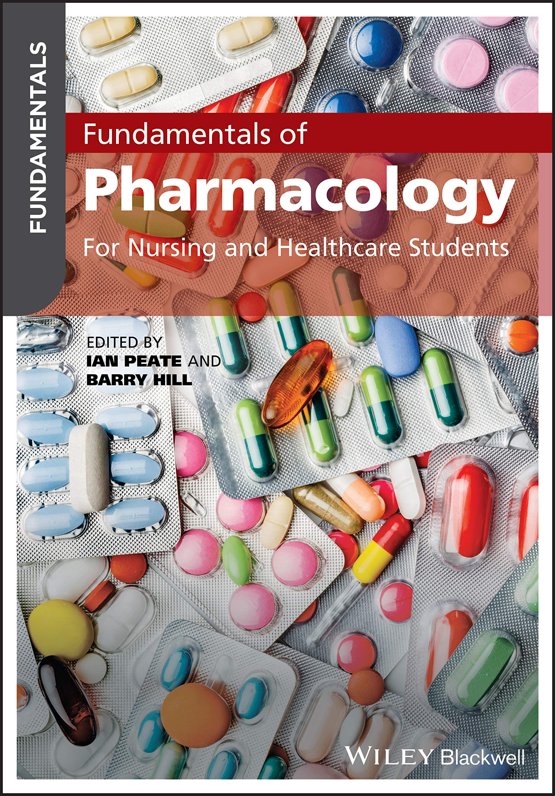 Coperta cărții "Fundamentals of Pharmacology: For Nursing and Healthcare Students" de autor necunoscut