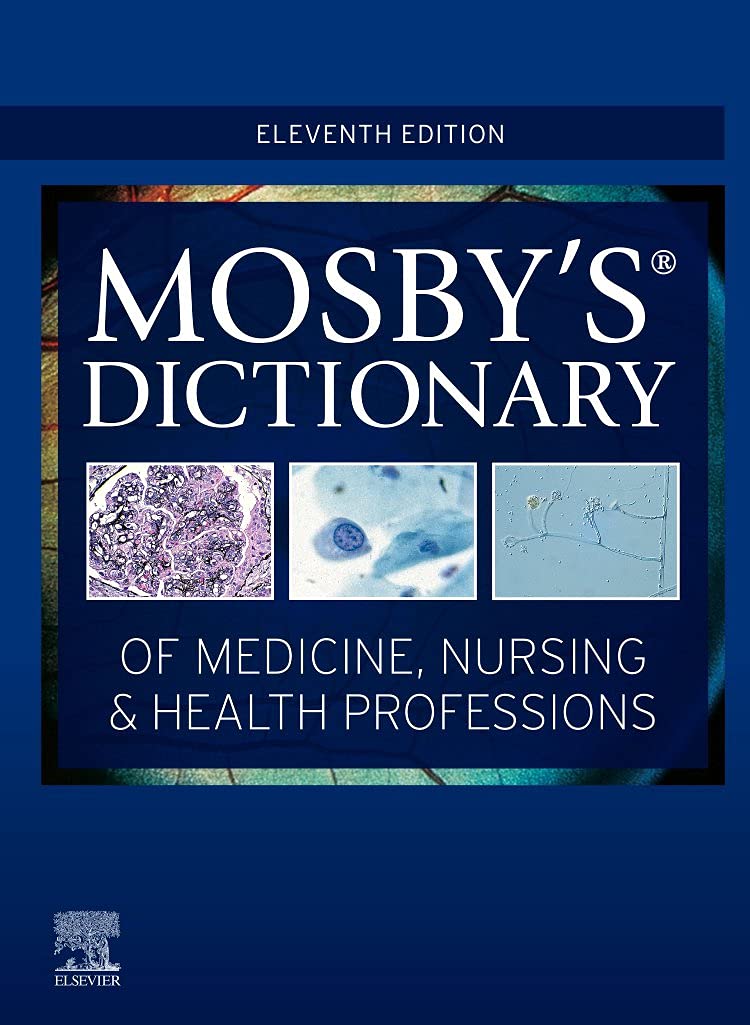 Coperta cărții "Mosby&amp;#146;s Dictionary of Medicine, Nursing &amp; Health Professions" de autor necunoscut