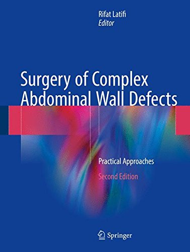 Coperta cărții "Surgery of Complex Abdominal Wall Defects: Practical Approaches" de autor necunoscut